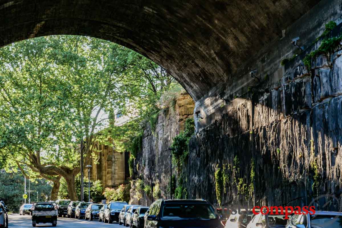 Argyle Cut, The Rocks - built by convicts